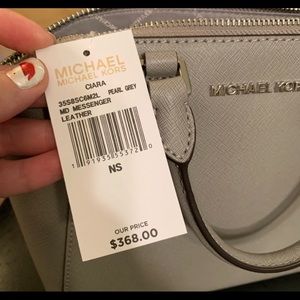 Michael Kors Ciara Saffiano Leather Purse